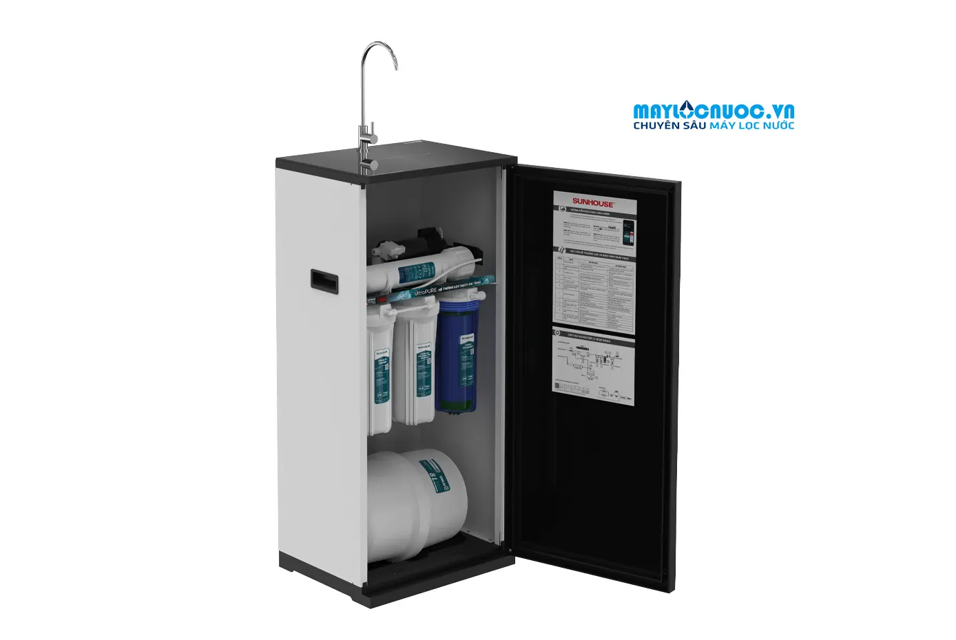 MÁY LỌC NƯỚC RO SUNHOUSE SHA5186K -  09 LÕI